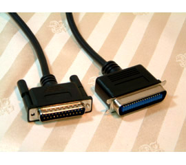 Printer Cable with parallel / serial 2 kinds connecting cable