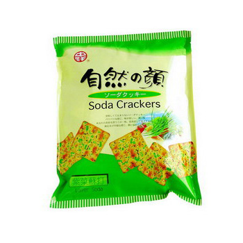 The Natural Series Soda Cracker-- Laver (seaweed) Soda Cracker