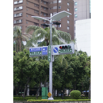 Signal lamp pole