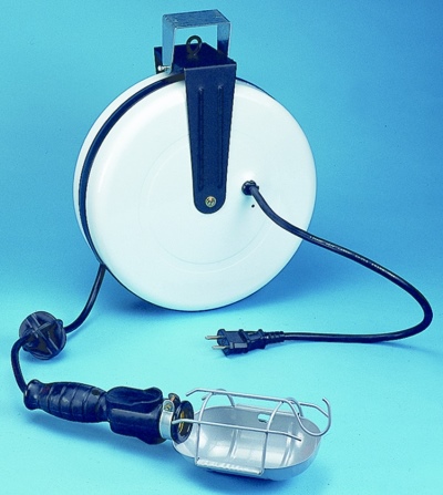 Auto-Rewinder Work Lamp