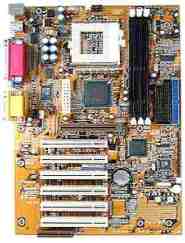 Mainboard 7057 CT, Intel 815EP(B),Socket 370,W/Sound,ATX,Support Intel Tualatin CPU, 3-Year warranty