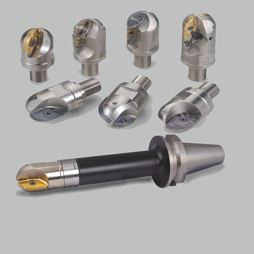 Threaded heads and Thread milling cutter