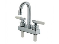 4 INCH TWO LEVER HANDLE BAR FAUCET