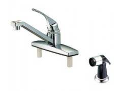8 INCH SINGLE LEVER KITCHEN FAUCET W/SPRAY