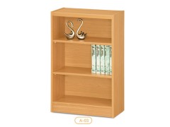 A-03 - 3 Shelf Bookcase