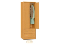 HA-02 - 2 Door 2 Drawer wardrobe