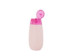200mL, #FL-200 HDPE Plastic Lotion Bottle w/ Flip-Lid
