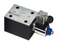 CARTRIDGE SOLENOID CHECK VALVE WITH SUBPLATE