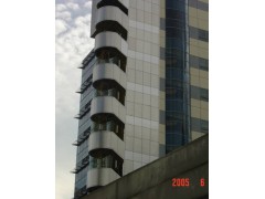 Stainless steel curtain wall