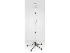 Wheeled Adjustable & Collapsible IV Stand