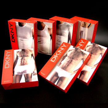 DKNY underwear <br>Garment packaging