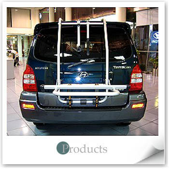 Bicycle carrier rack