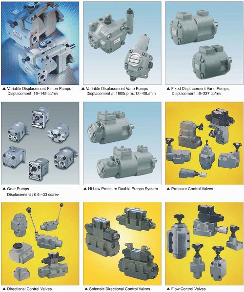 Hydraulic Equipment (Components) 210 kg/cm²