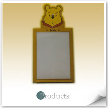 Pooh white board shelf