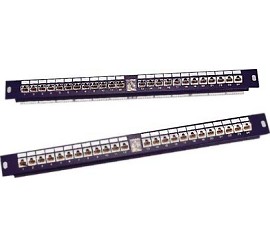 Patch Panels - Enhanced Category 5 Angled (45°) Type