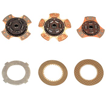 Wet-type Clutches pressure plates for racing cars, No Clutch