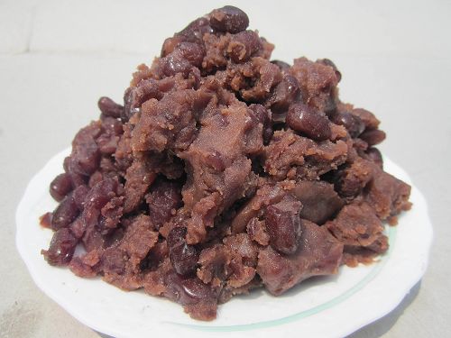 red bean stuffing