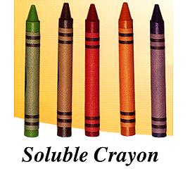 Soluble Crayon