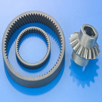 Powdered-metal-bevel-gears