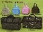 Bags & Travel bags. Allover music patterns