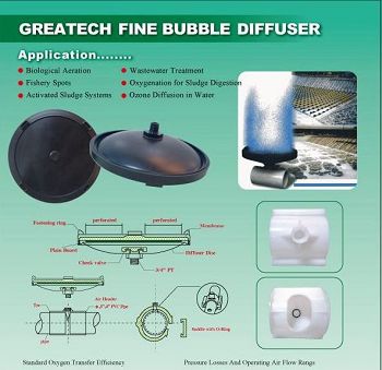 Fine Bubble Diffuser (dual membrane)