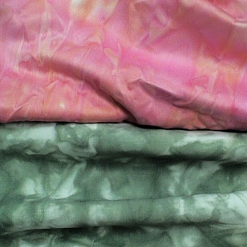 Poly Satin Tie Dyed