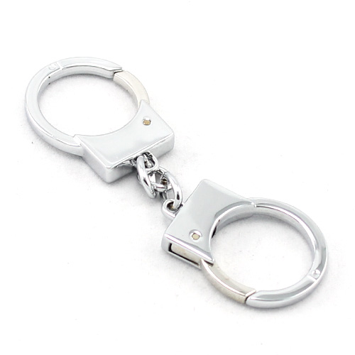 Fashion two-sided handcuff key holder