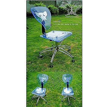 Acrylic conference chair
