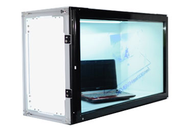 42"Transparency TFT LCD Advertising Demo Box