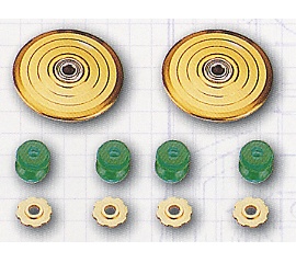 Alloyed Colorful Bearing Guide Wheel