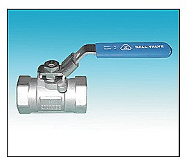 One-Piece 2000PSI W.O.G. Screwed Ends Ball Valve