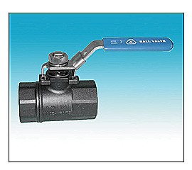 Two-Piece 2000PSI W.O.G. Screwed Ends Ball Valve