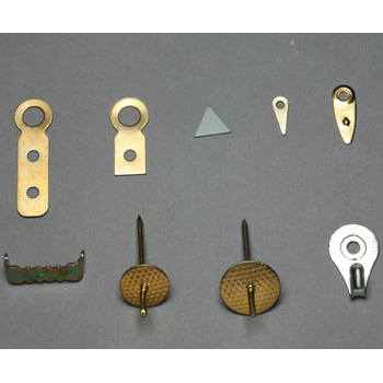 metal, hardware, home hardware, bull-eyes hooks, triangle iron slices, steel saw tooth, flower nail,