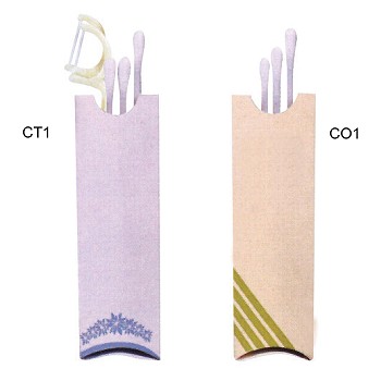 Dental Floss, Cotton Tips (Packed: Color Box)