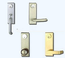 ENTRY LEVER/KNOB HANDLE WITH CYLINDER