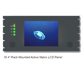 10.4”Rack Mounted Matrix LCD Panel