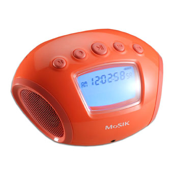 .MoSIK MP3 mini Stereo(neon orange)