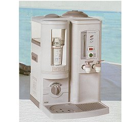 Filtering warm/hot water dispenser