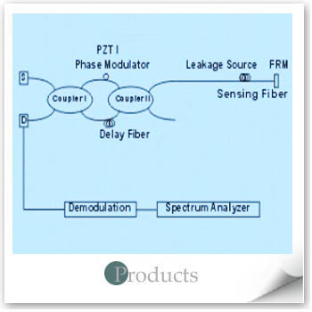 Fiber Optics Leakage Sensor System
