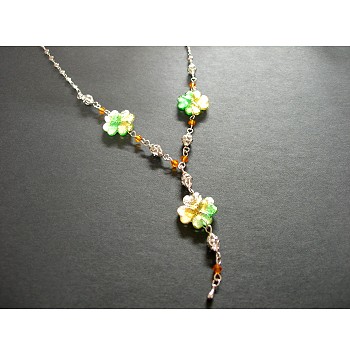 Handmade lazurite necklace ( Deluxe type )