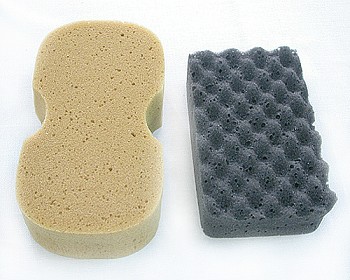 Wave-shaped Sponge (Car Wax)