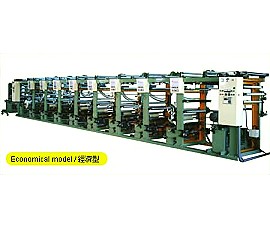 Fully Automatic Multi-Color Rotogravure Printing Machine