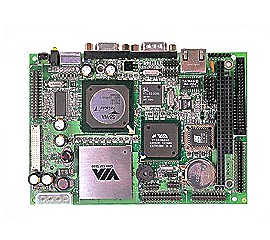 3.5 Disk-size Embedded board with VGA/LAN/LCD/CF