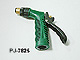 3 way insulated metal trigger nozzle with adjustable brass head with protective ring.