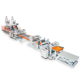 Flat/Corrugated Extrusion Sheet Line / PC & ABS Sheet Extrusion Line