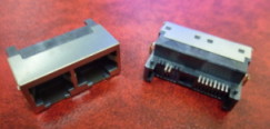 NEW PRODUCTS HALF BOARD TYPE- RJ45 AND RJ11-8052
