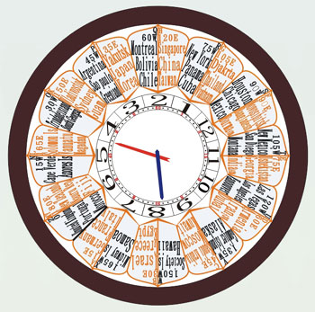 Large Clock Series No:141