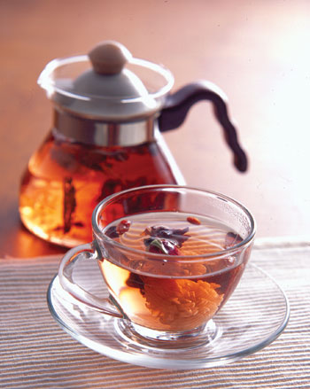 health flower tea