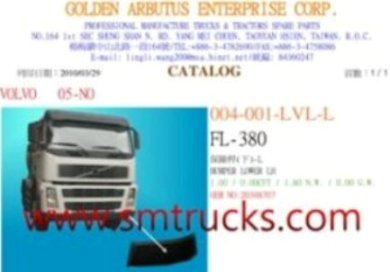 VOLVO FL-380 All kinds of the truck parts