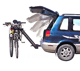 Receiver Mount Fold Down Bike Carrier